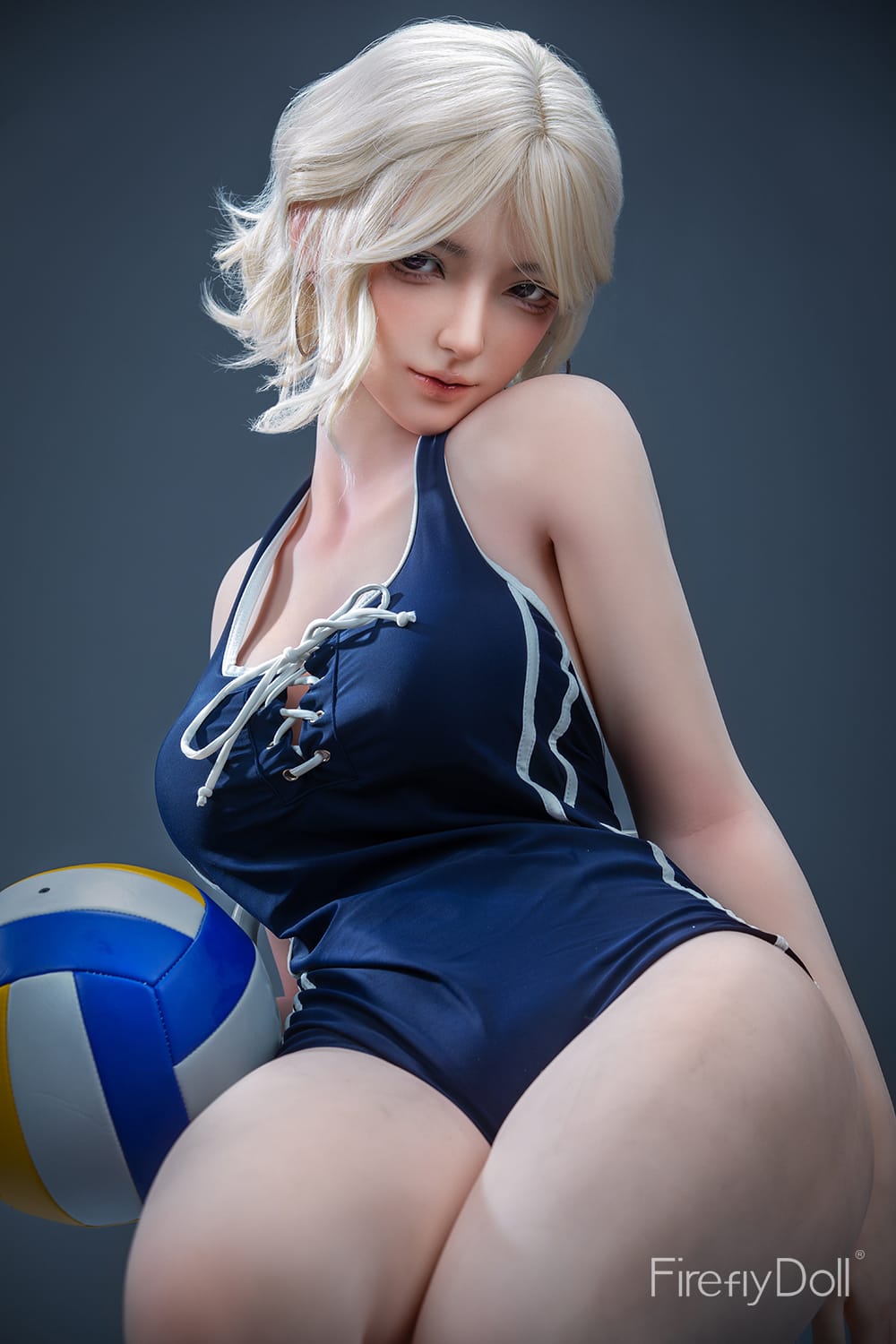 159cm/5ft3 E-Cup Hybrid Sex Doll Linglong, Head #C012 (ROS) - Image 11