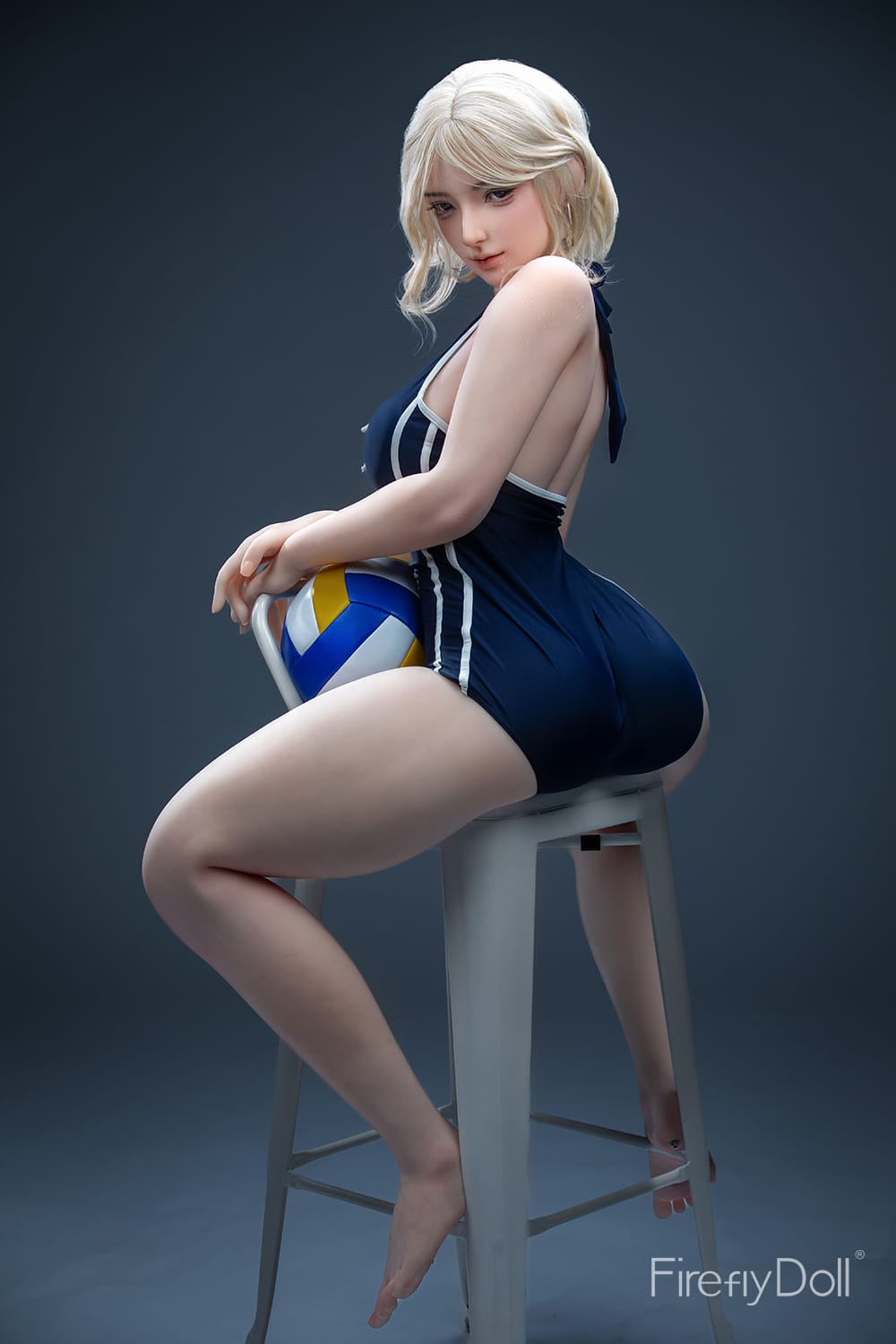 159cm/5ft3 E-Cup Hybrid Sex Doll Linglong, Head #C012 (ROS) - Image 7