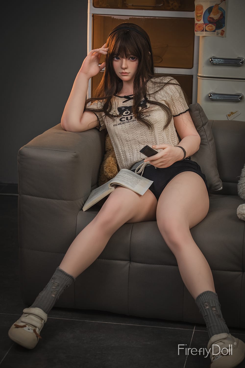 159cm/5ft3 E-Cup Hybrid Sex Doll Liuli, Head #C001 (ROS) - Image 4
