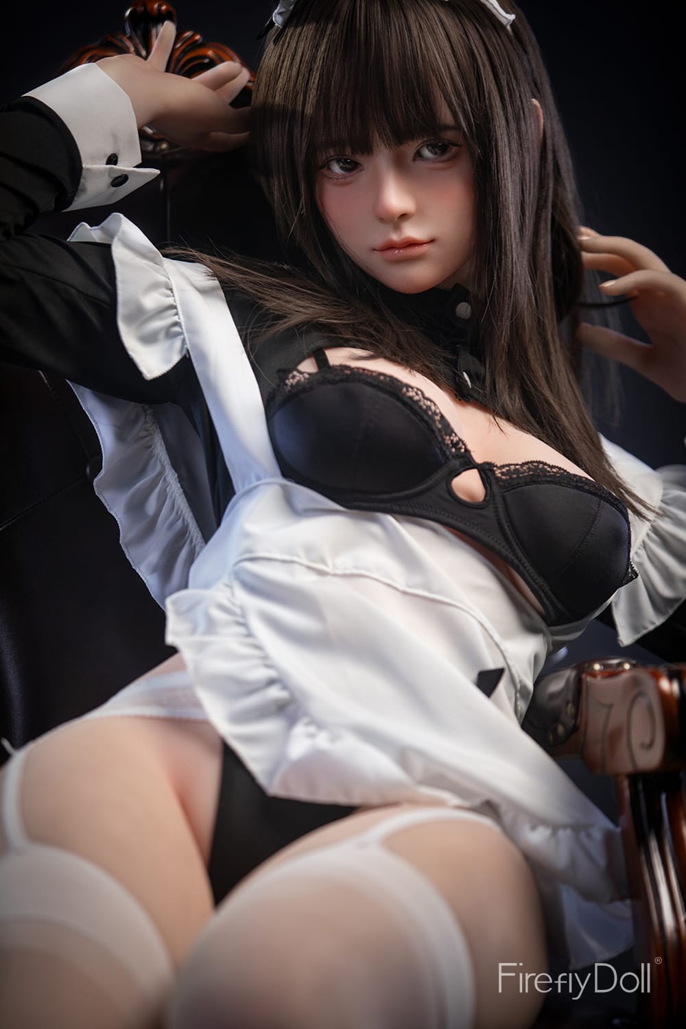 159cm/5ft3 E-Cup Hybrid Sex Doll Liuli, Head #C001 (ROS) - Image 4