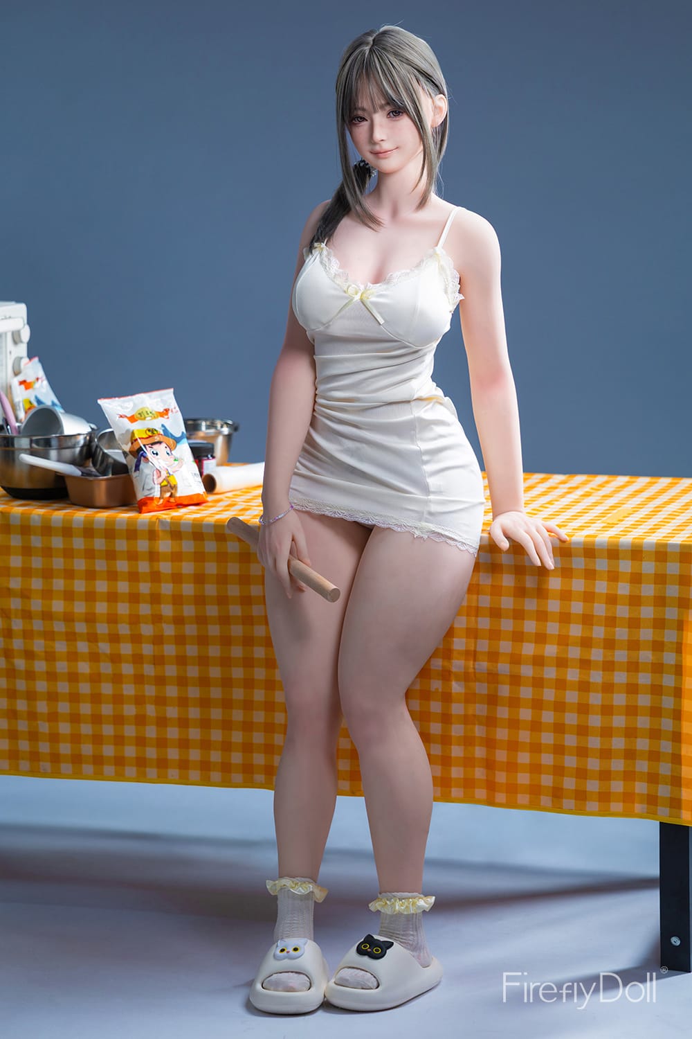 159cm/5ft3 E-Cup Hybrid Sex Doll Qiandao, Head #C013 (ROS) - Image 3