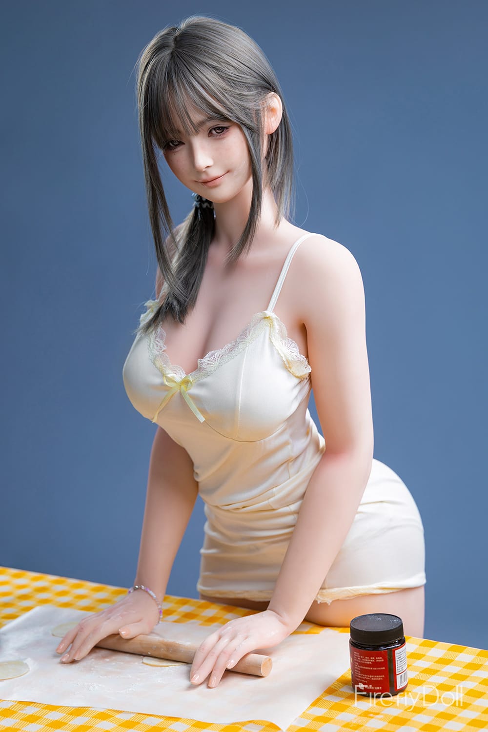 159cm/5ft3 E-Cup Hybrid Sex Doll Qiandao, Head #C013 (ROS) - Image 5