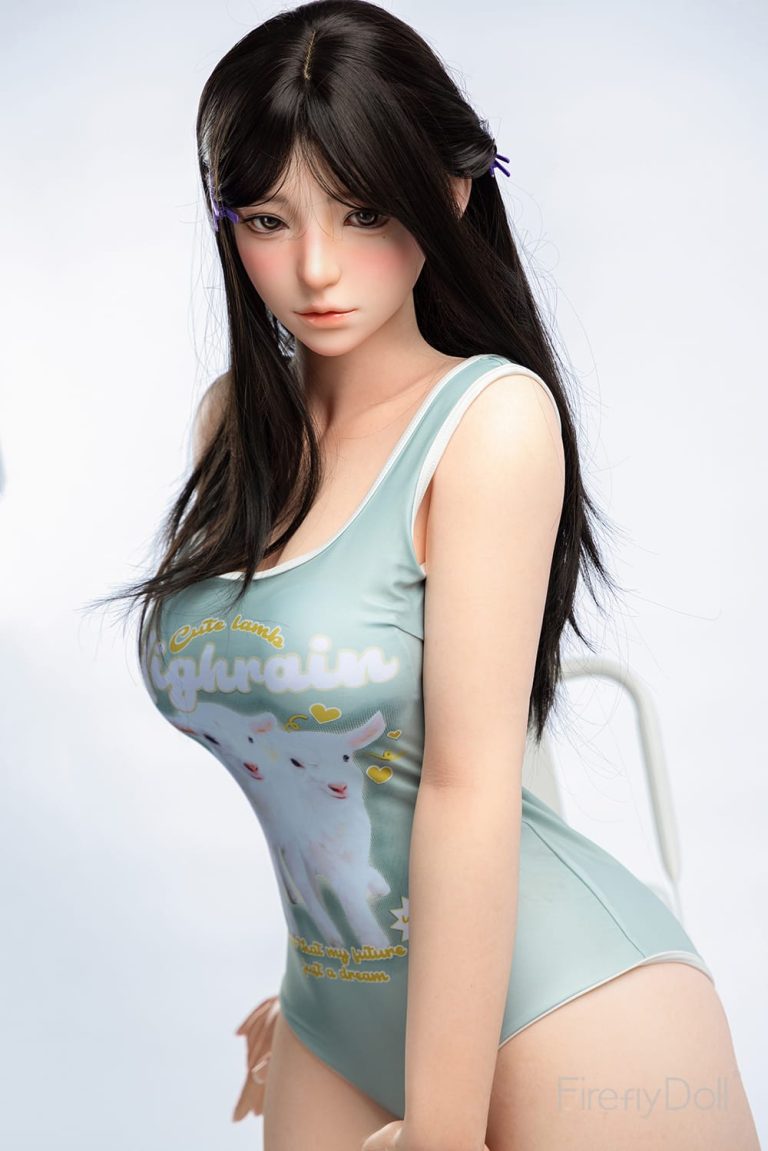 159cm 5ft3 E-Cup Silicone Sex Doll Xifeng (1)