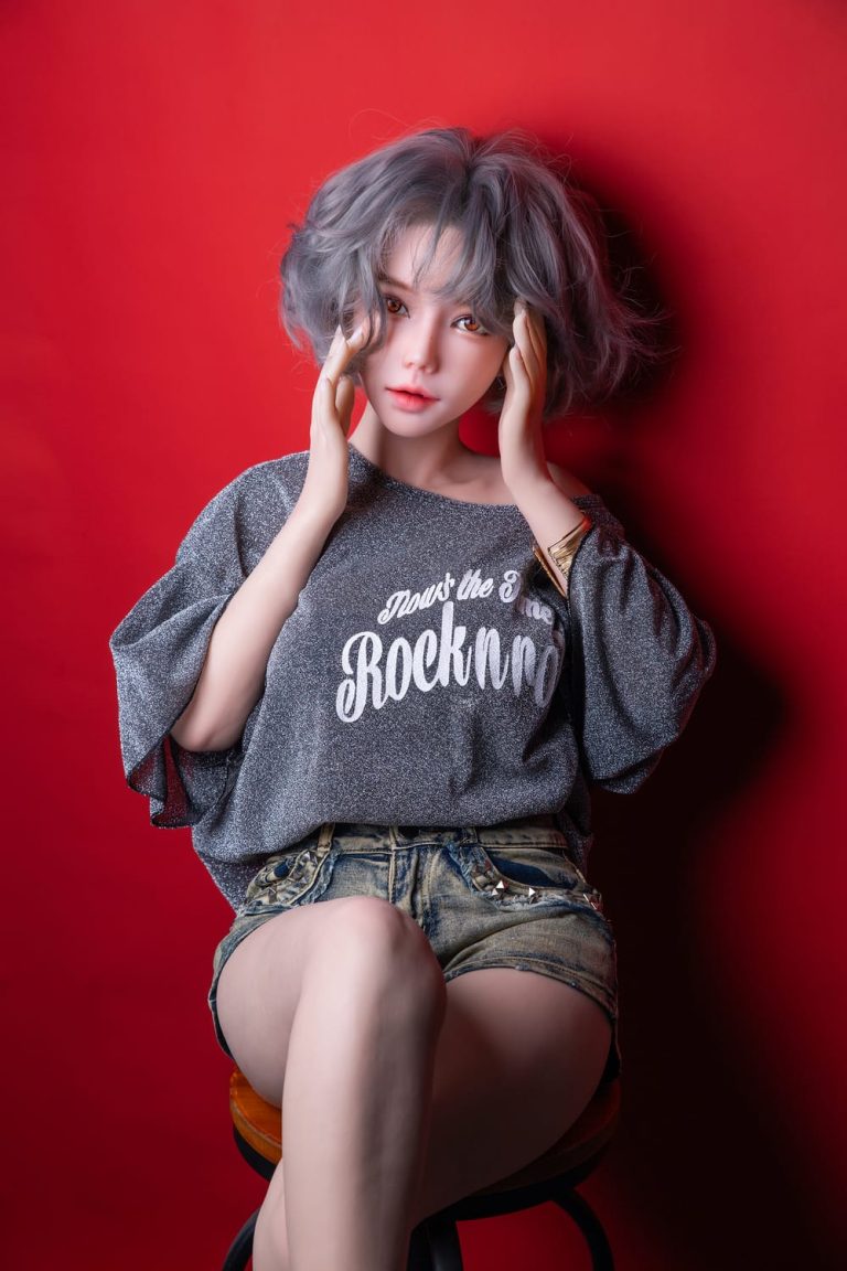 162cm 5ft4 B-Cup Silicone Sex Doll Head #Zhiyao (1)