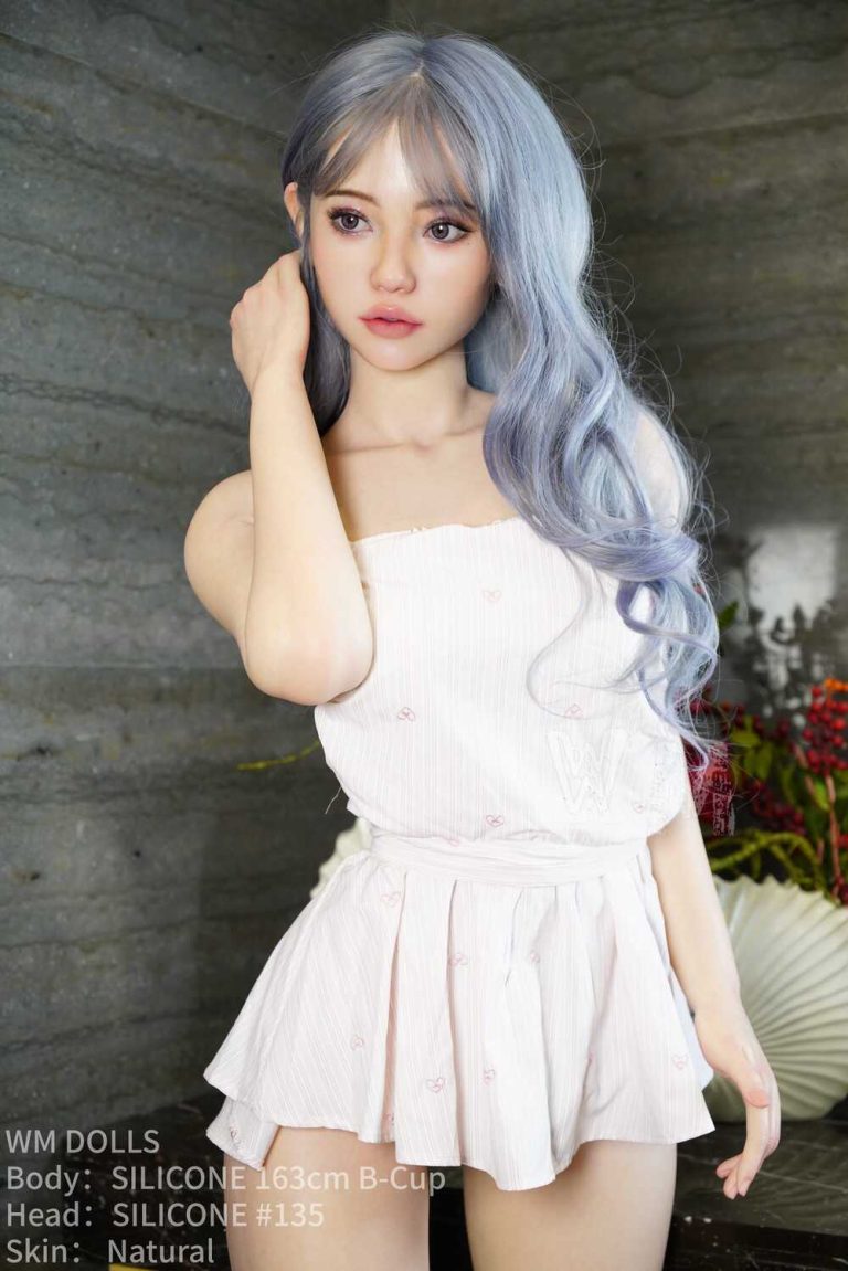 163cm 5ft4 B-Cup Silicone Sex Doll Head #135 (1)