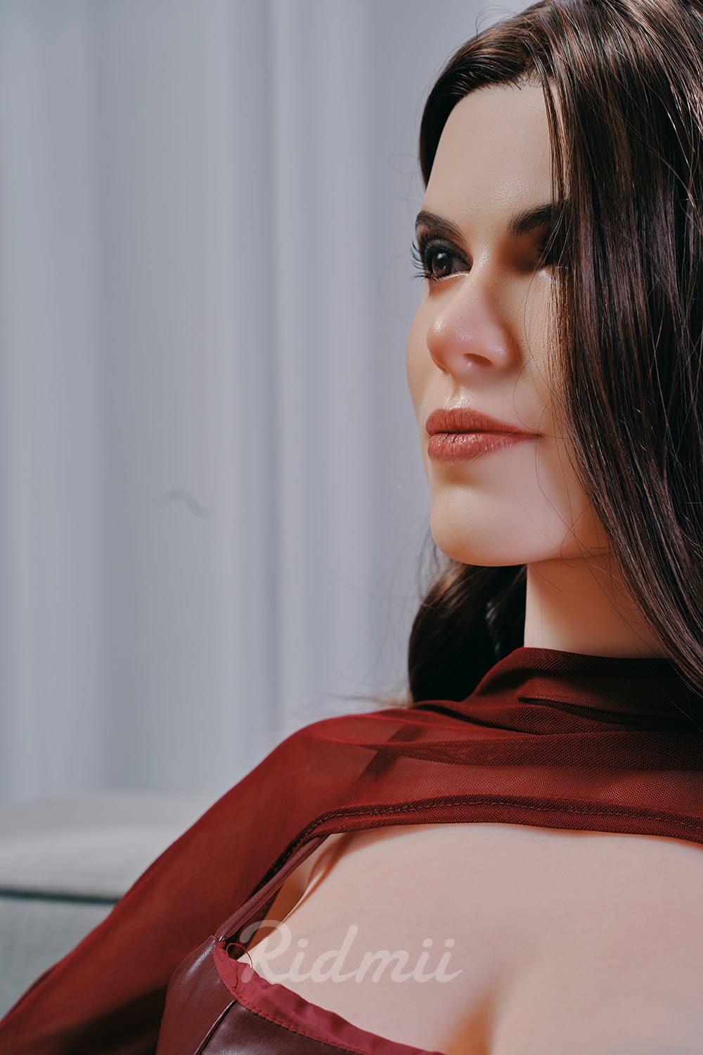 163cm 5ft4 E-Cup Hybrid Sex Doll Head #Alison