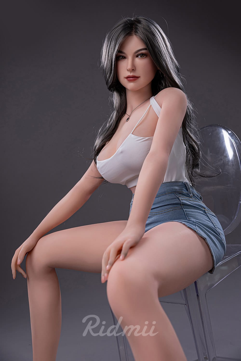 163cm 5ft4 E-Cup Hybrid Sex Doll Head #Karyn
