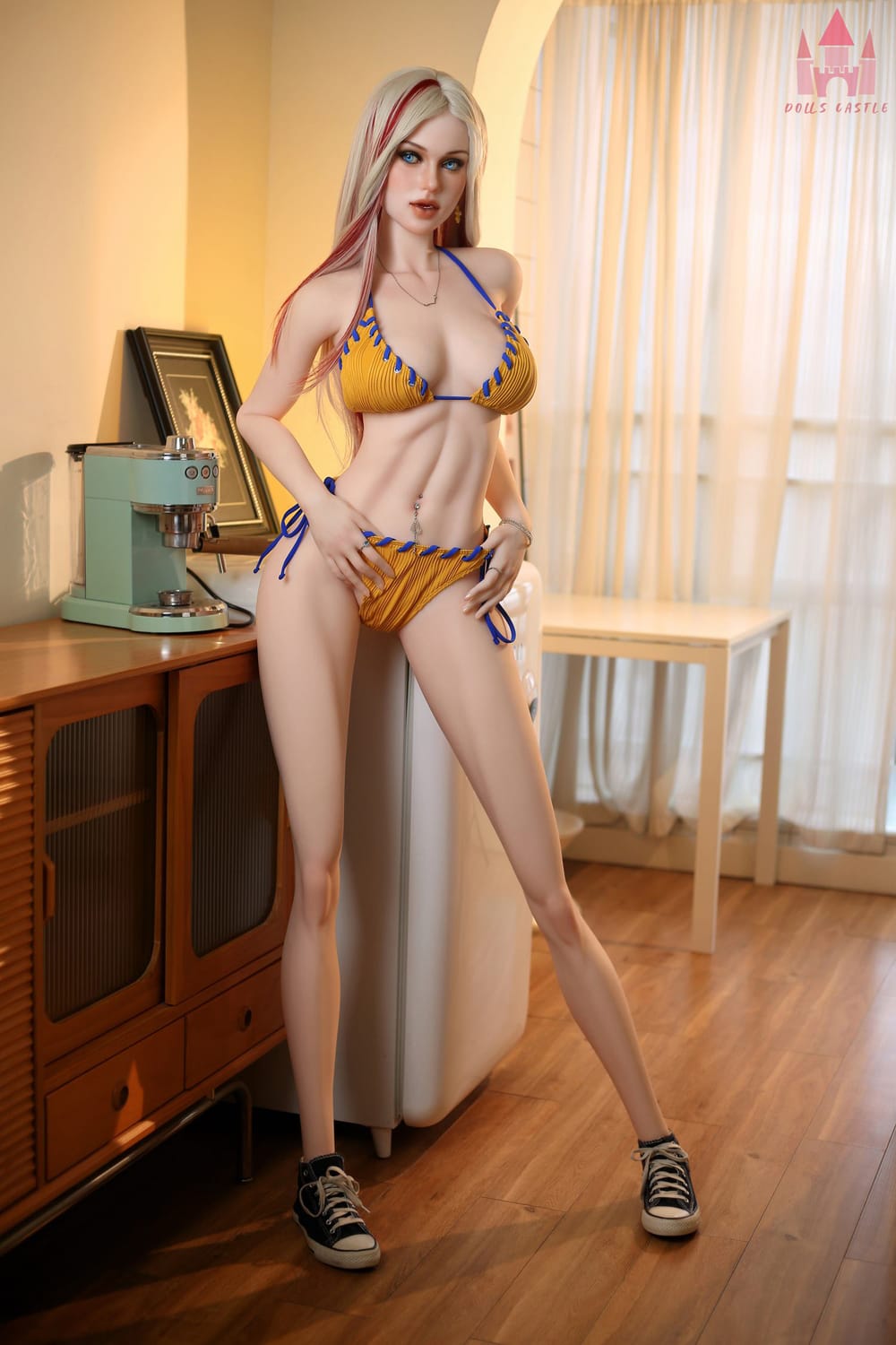 183cm/6ft E-Cup Hybrid Sex Doll Lili, Head #JS136 (ROS) - Image 12