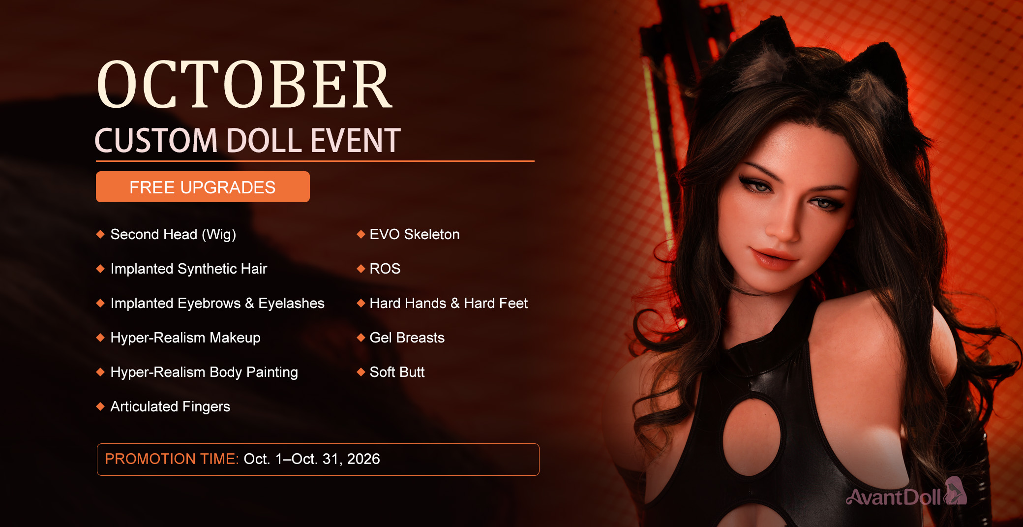 Avant Doll October Promo