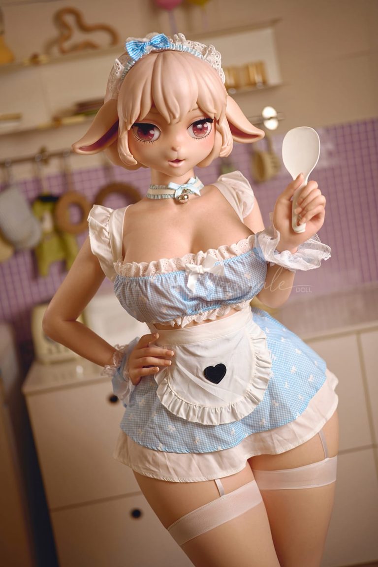 160cm 5ft3 D-Cup Silicone Sex Doll Head #Aurelia