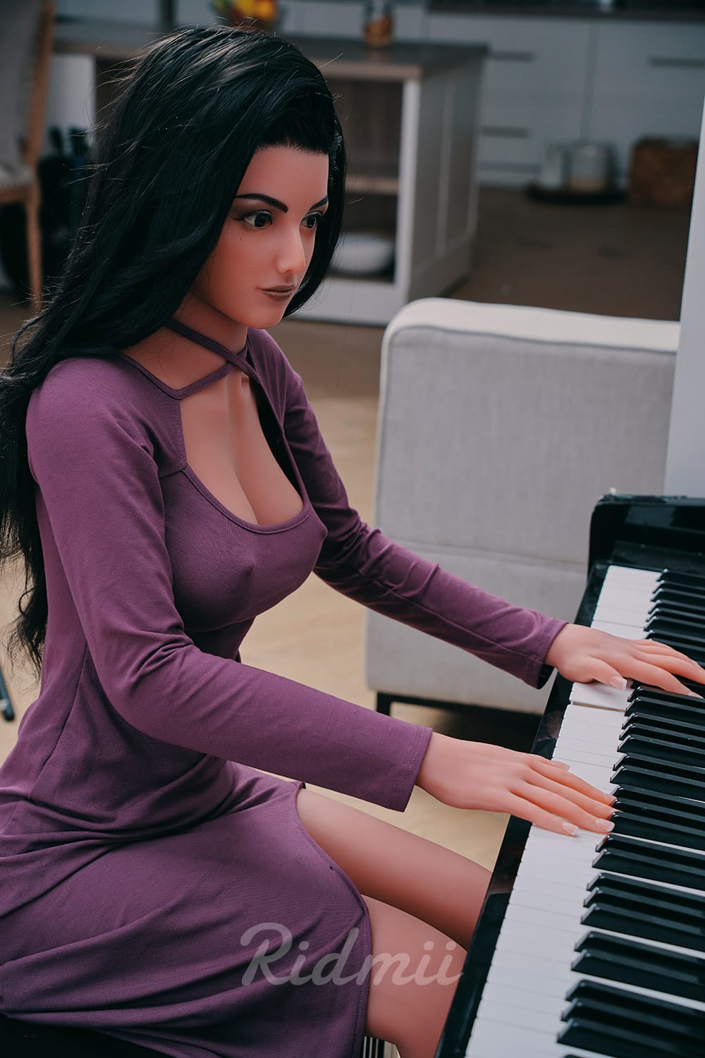 166cm 5ft5 G-Cup Hybrid Sex Doll Head #Alisa