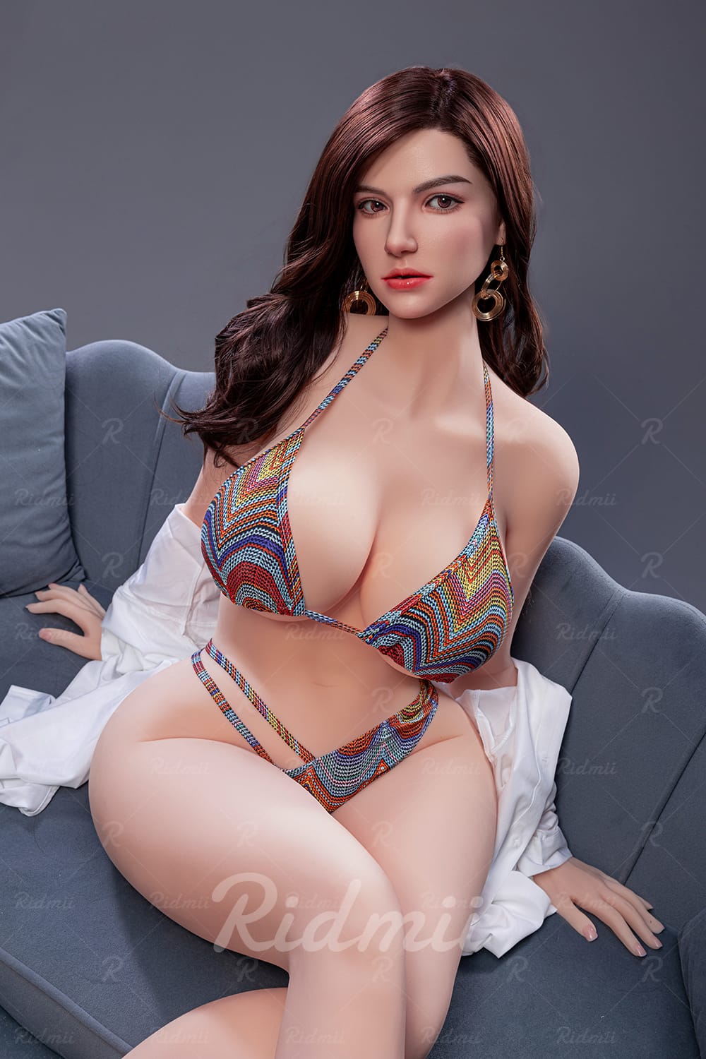 167cm 5ft6 H-Cup Hybrid Sex Doll Head #Marissa