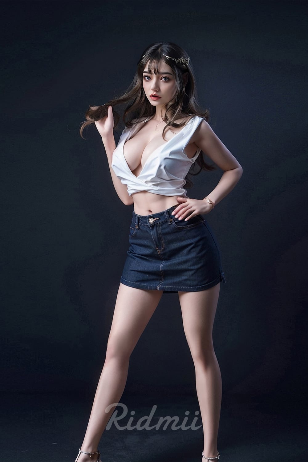 169cm 5ft7 F-Cup Hybrid Sex Doll Head #Miranda Plus